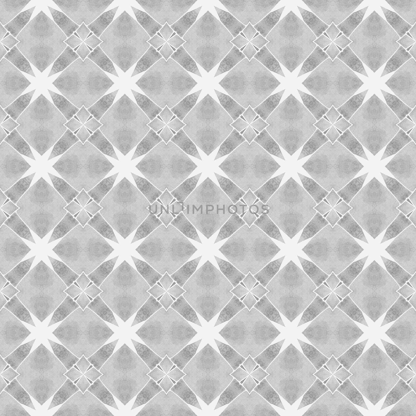 Organic tile. Black and white optimal boho chic summer design. Trendy organic green border. Textile ready ravishing print, swimwear fabric, wallpaper, wrapping.