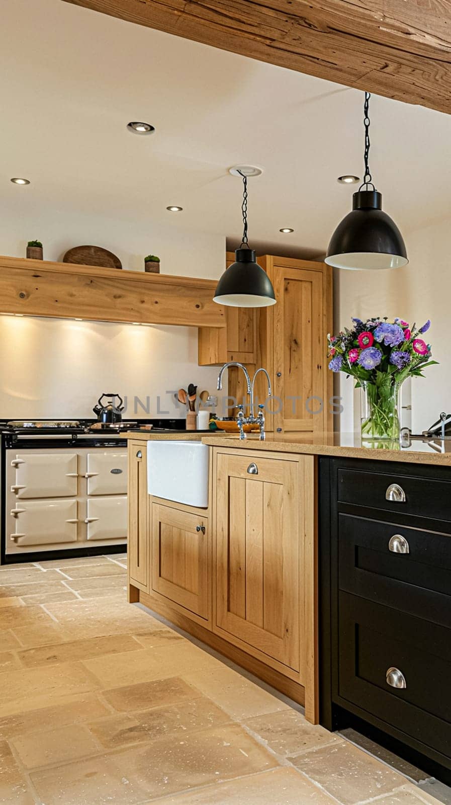 Bespoke kitchen design, country house and cottage interior design, English countryside style renovation and home decor idea