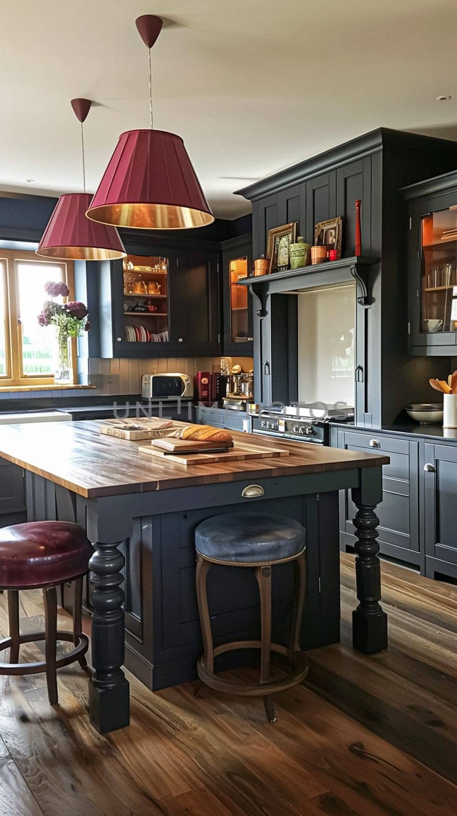 Bespoke kitchen design, country house and cottage interior design, English countryside style renovation and home decor idea