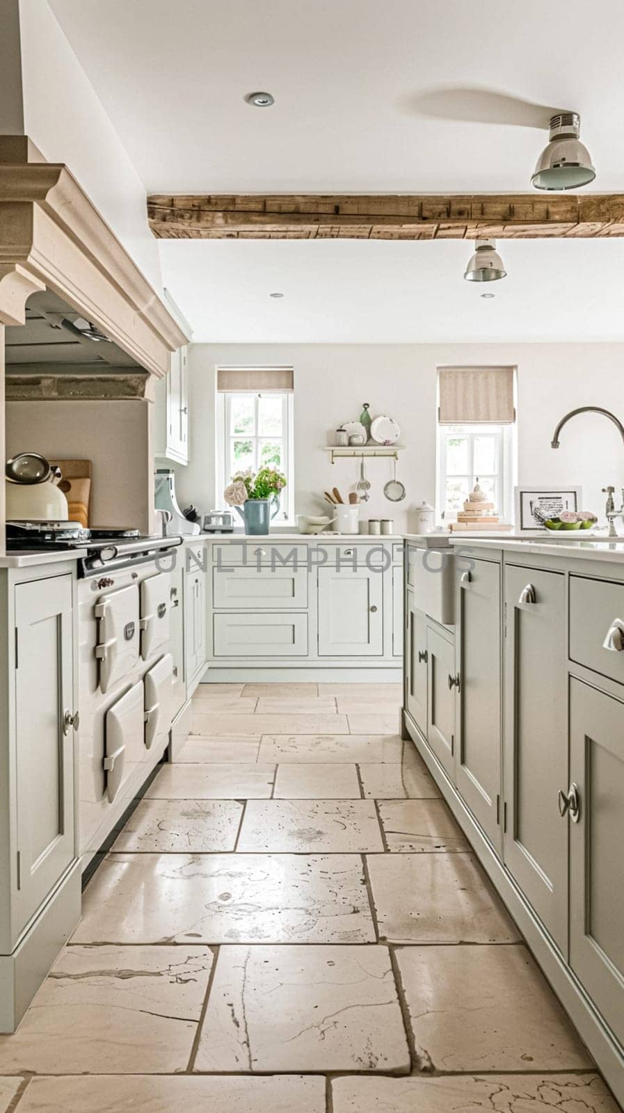 Bespoke kitchen design, country house and cottage interior design, English countryside style renovation and home decor idea