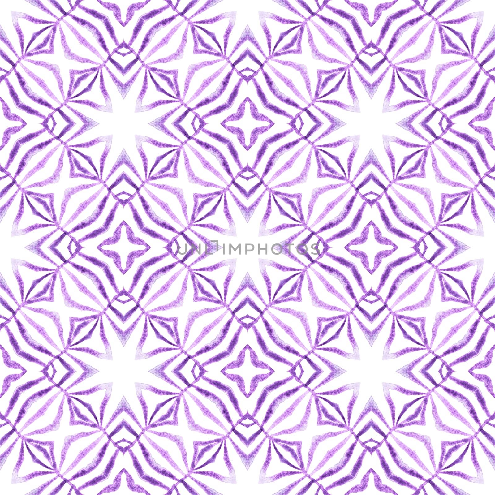 Repeating striped hand drawn border. Purple immaculate boho chic summer design. Textile ready excellent print, swimwear fabric, wallpaper, wrapping. Striped hand drawn design.