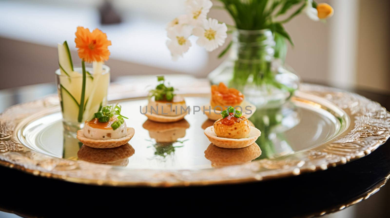 Food, hospitality and room service, starter appetisers as exquisite cuisine in hotel restaurant a la carte menu, culinary art and fine dining experience