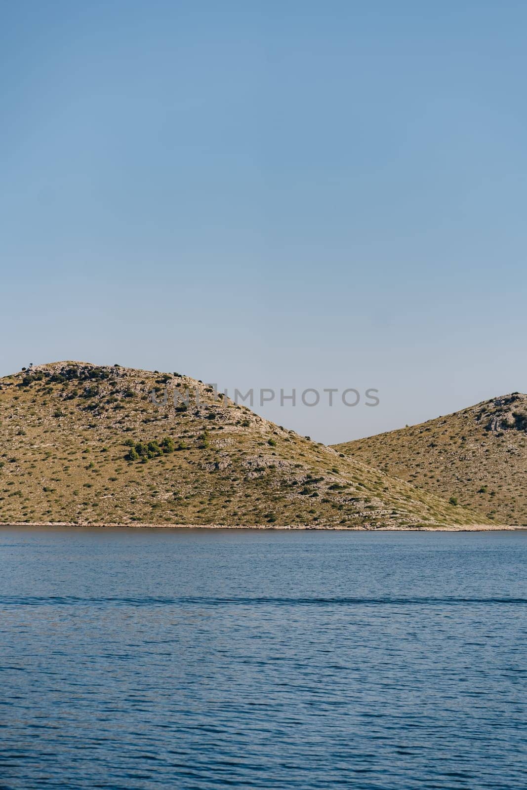 Desert remote beach of Dugi Otok island in Adriatic Sea, Croatia by Popov