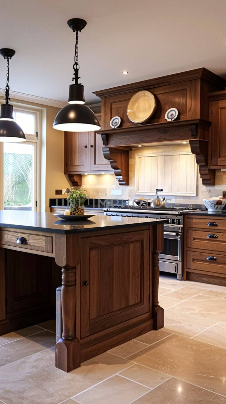 Bespoke kitchen design, country house and cottage interior design, English countryside style renovation and home decor idea