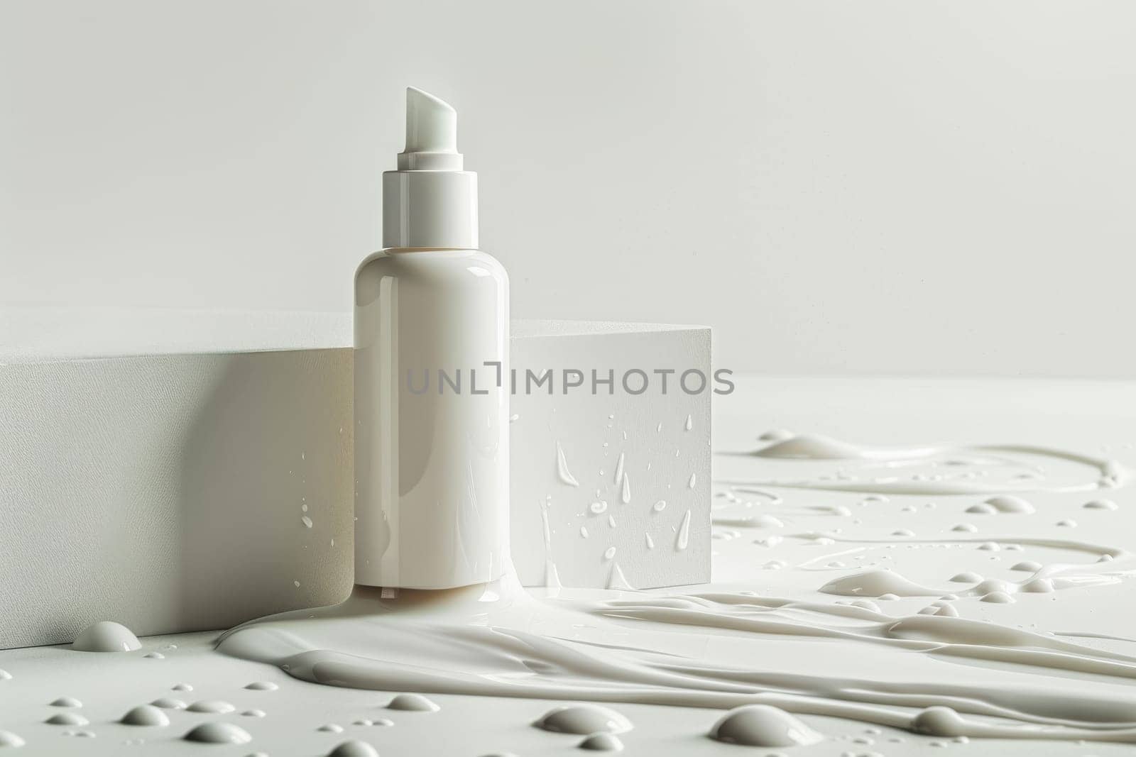 Luxury product cosmetic packaging and background.