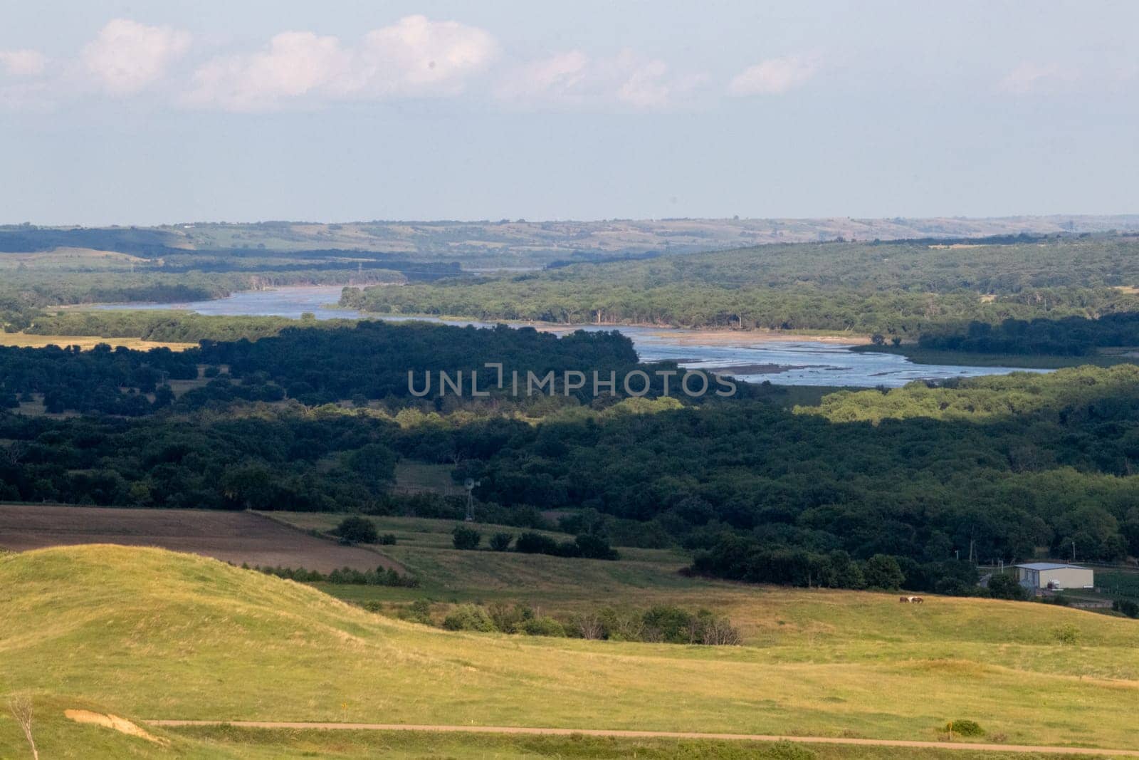 Niobrara National Scenic River in Nebraska summer times by gena_wells