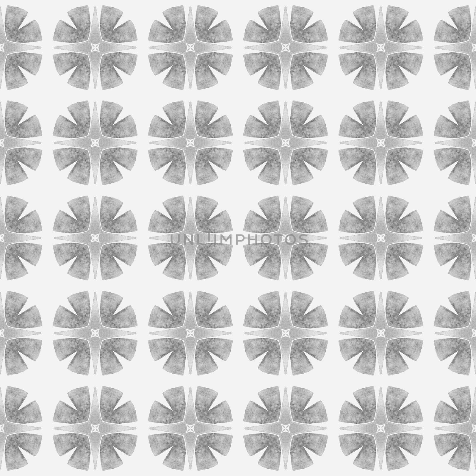 Arabesque hand drawn design. Black and white unequaled boho chic summer design. Textile ready ravishing print, swimwear fabric, wallpaper, wrapping. Oriental arabesque hand drawn border.