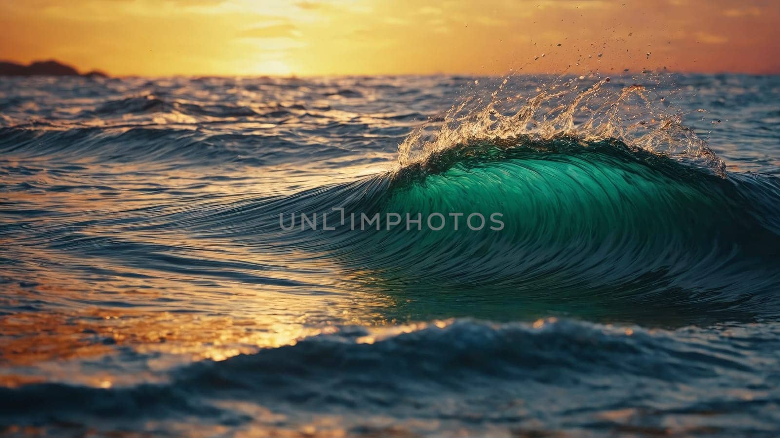 Abstract background with water drops