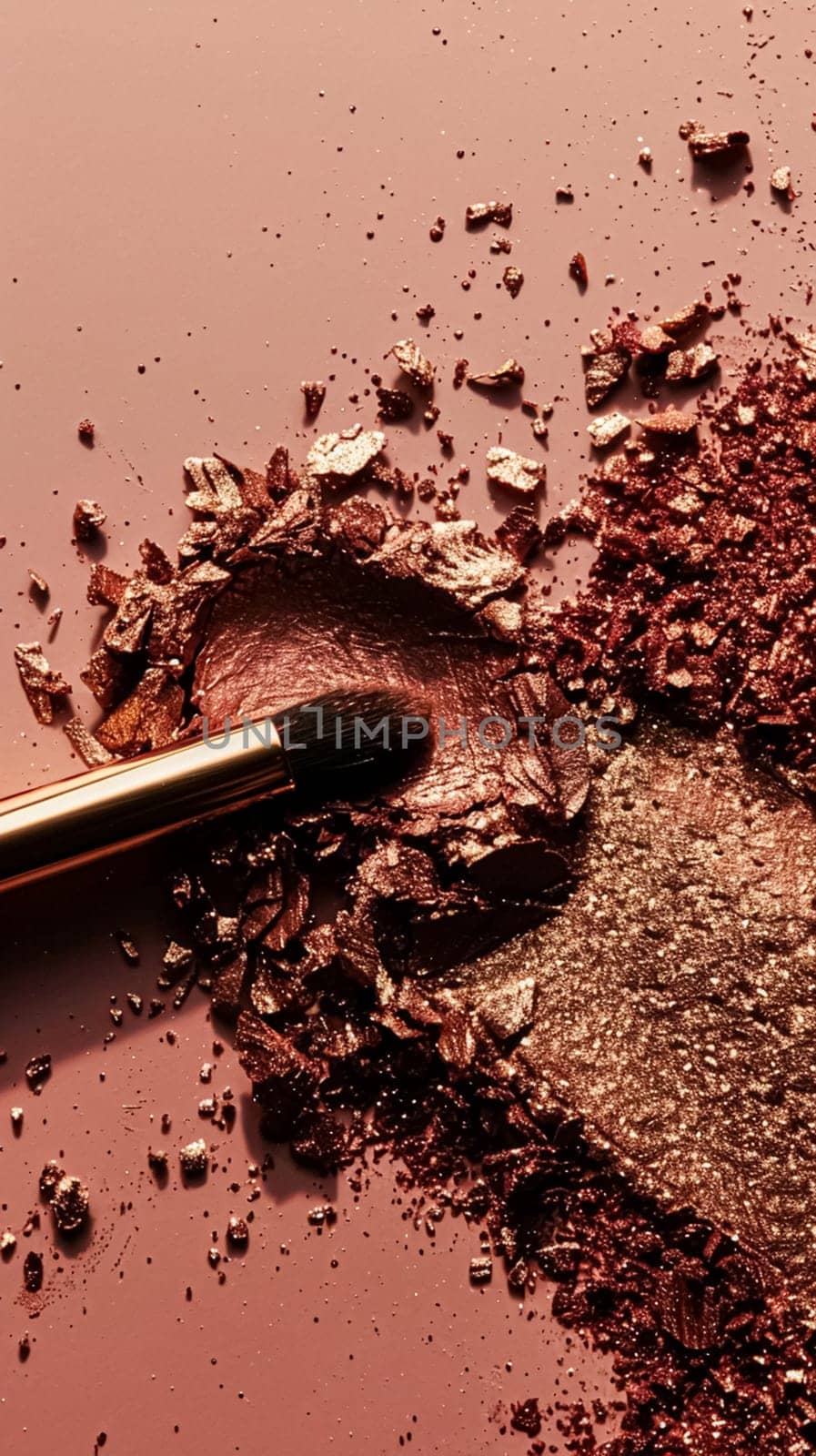 Make-up cosmetic product, beauty products and cosmetics swatch sample flatlay, various makeup brand tools as glamour fashion night out background by Anneleven