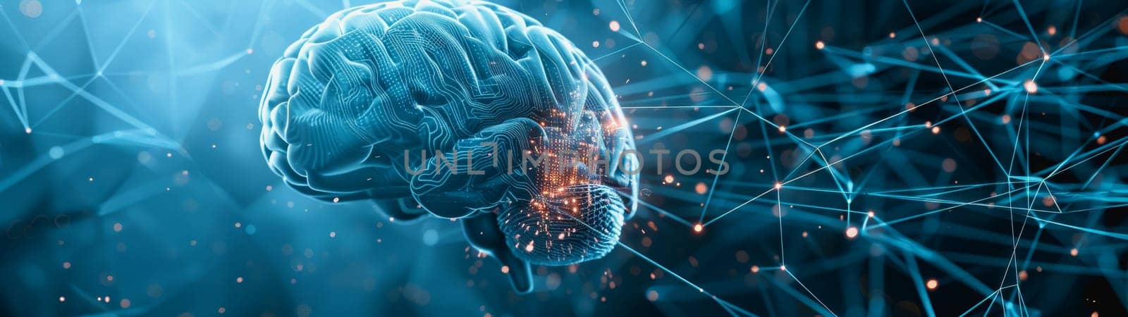 Transparent Brain Structure, Learning Neuron of Artificial Intelligence.