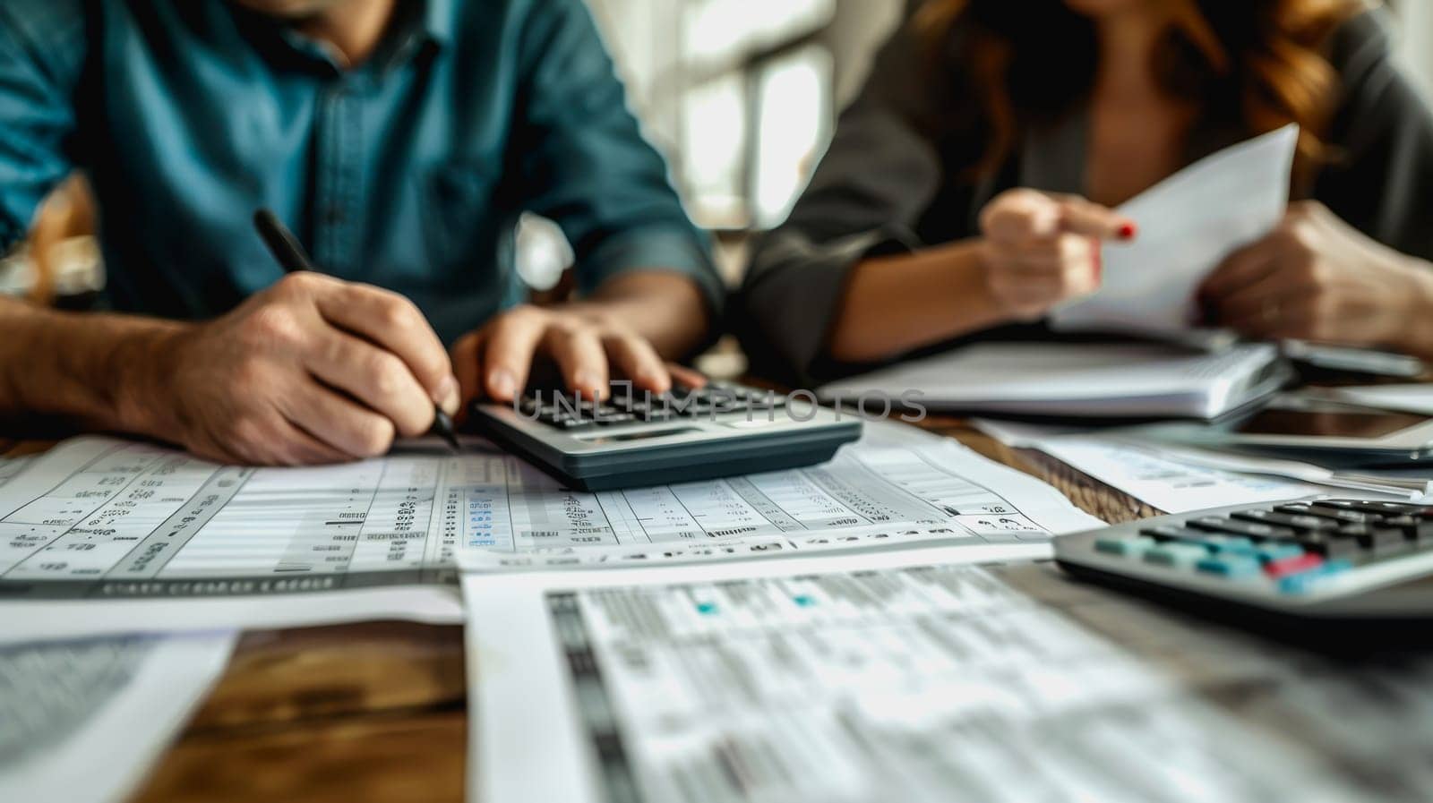 couple engaged in a discussion with a financial advisor about their retirement plans