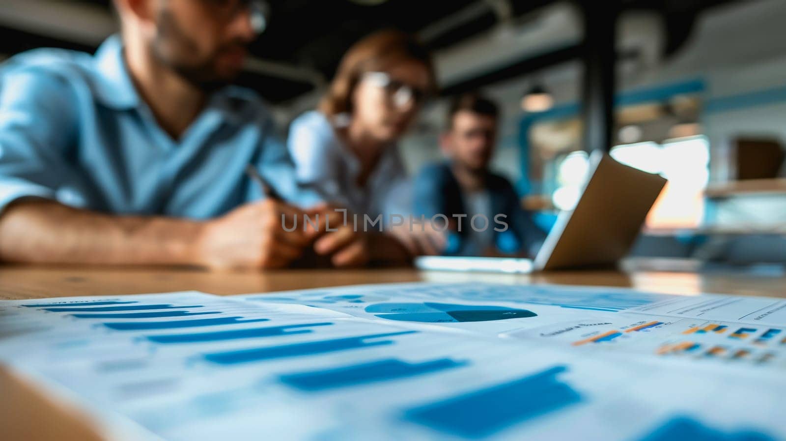 couple engaged in a discussion with a financial advisor about their retirement plans