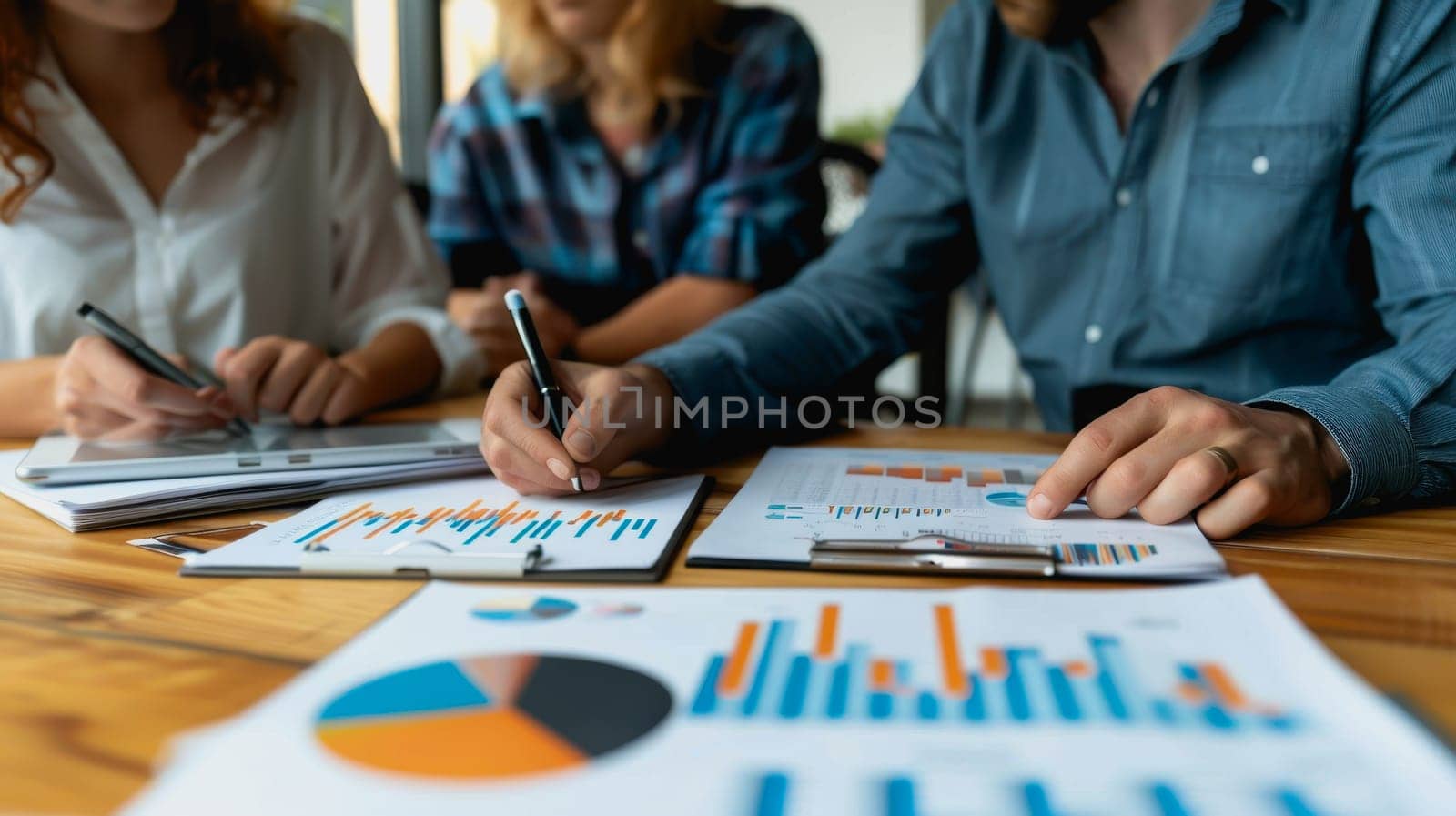 couple engaged in a discussion with a financial advisor about their retirement plans