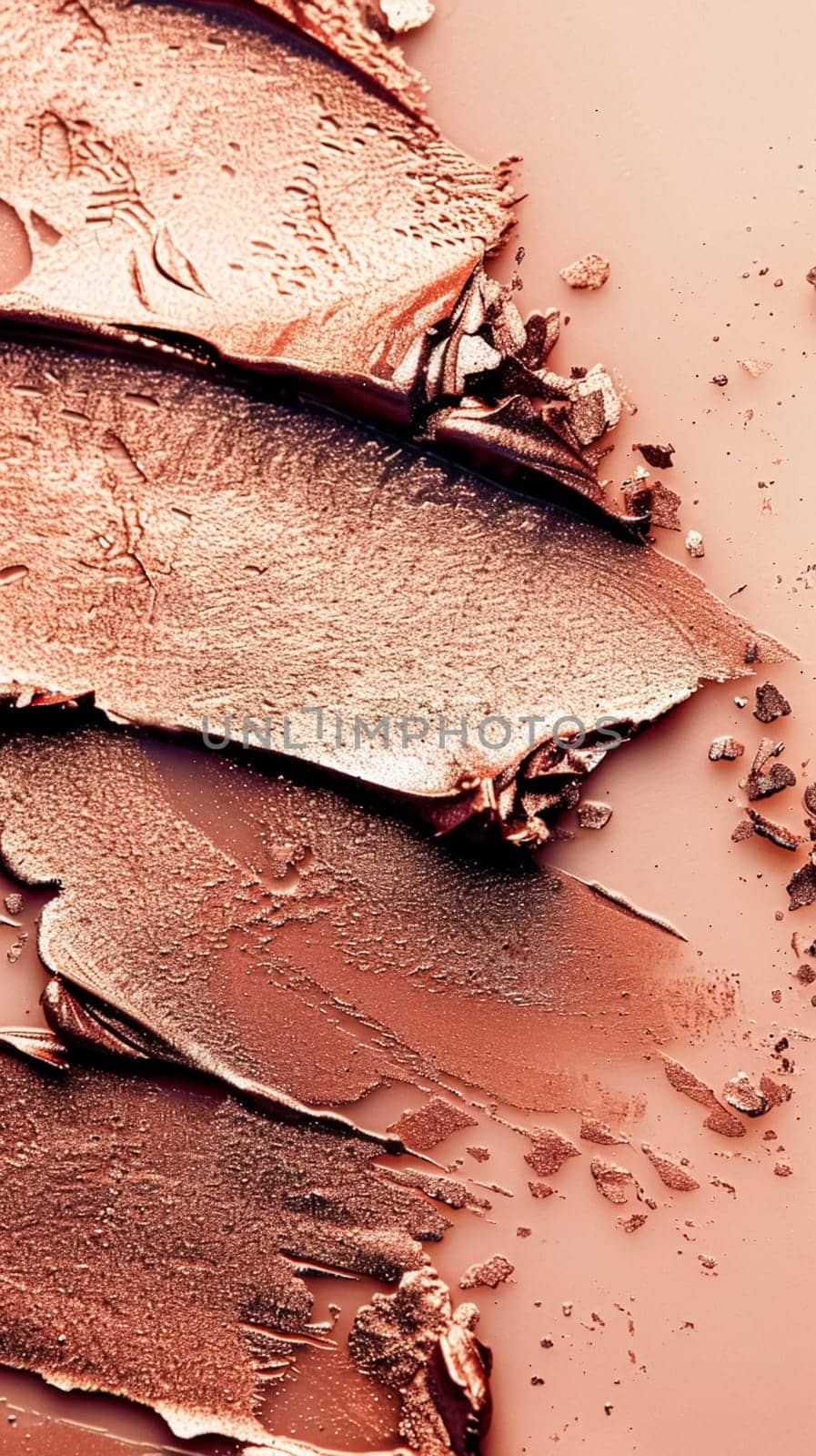 Beauty product and cosmetics texture, makeup products as abstract luxury cosmetic background by Anneleven