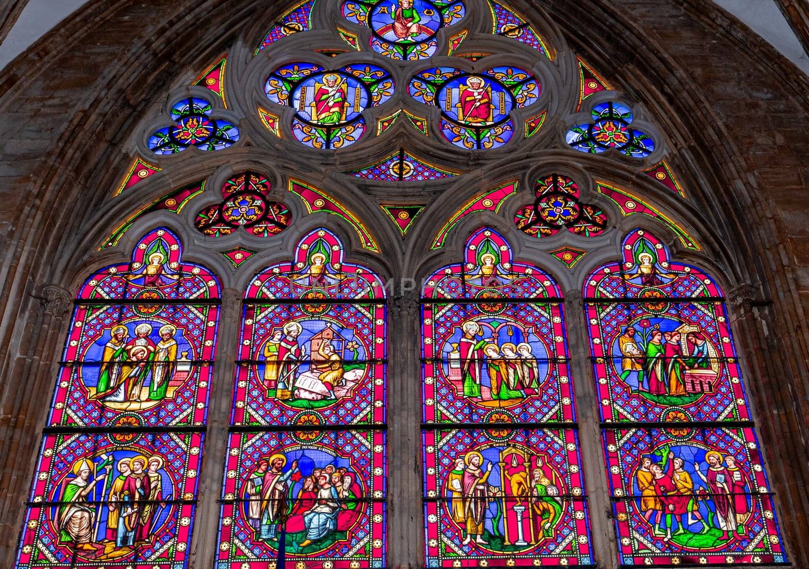 Cathedral of our Lady, Bayeux, normandy, France by photogolfer