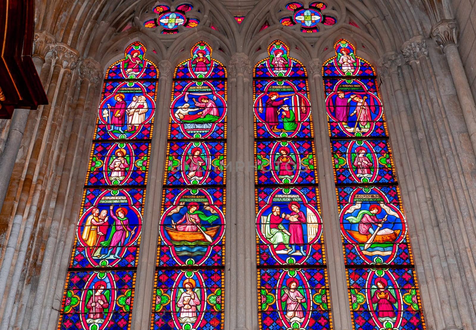 Cathedral of our Lady, Bayeux, normandy, France by photogolfer