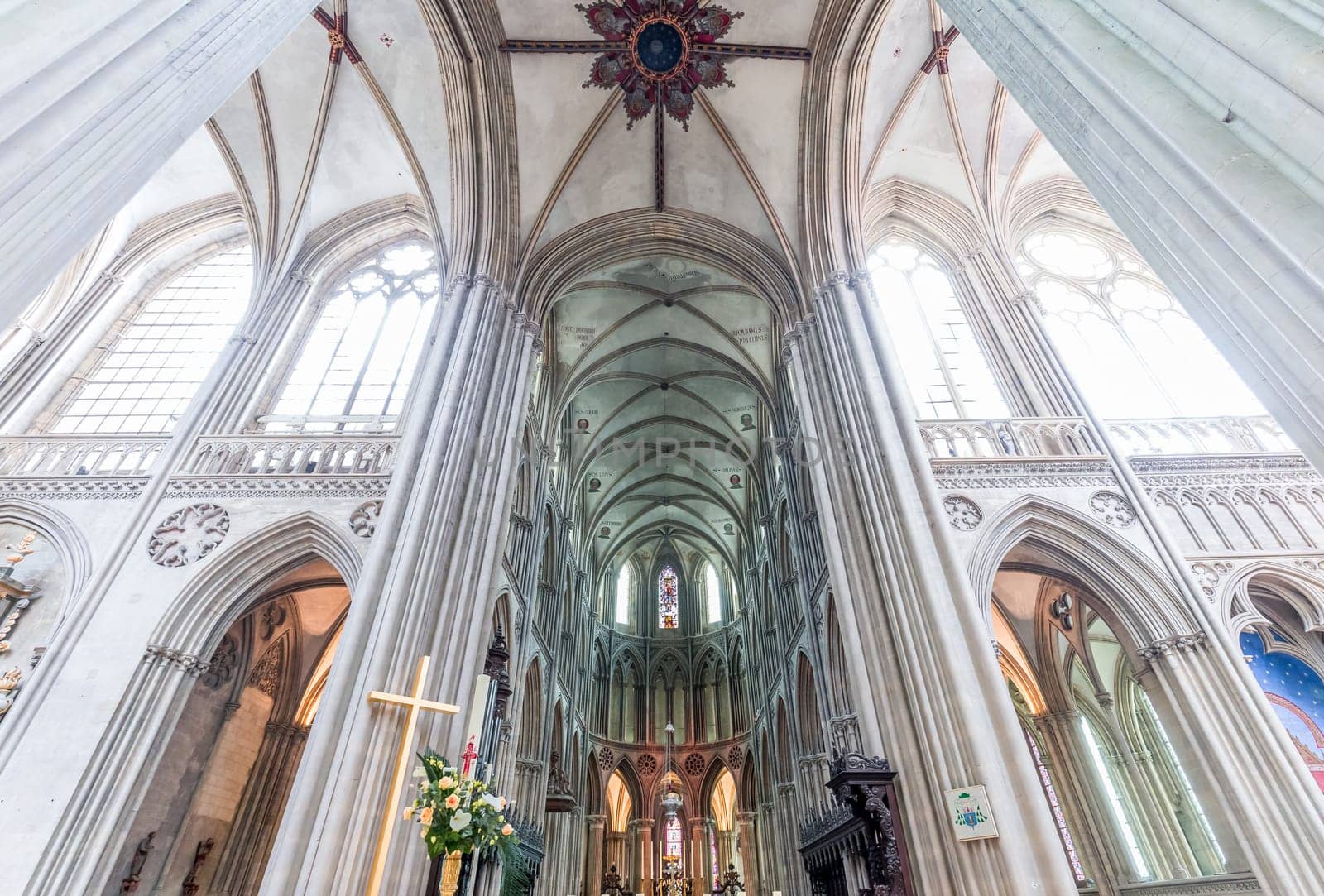 Cathedral of our Lady, Bayeux, normandy, France by photogolfer