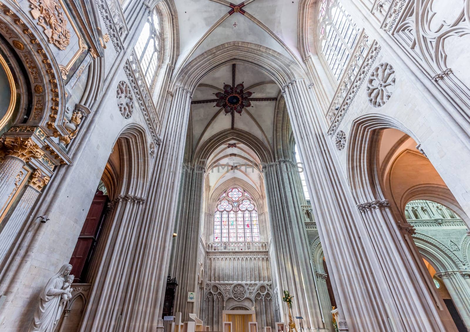 Cathedral of our Lady, Bayeux, normandy, France by photogolfer