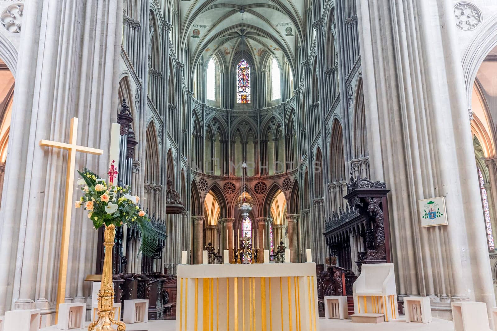 Cathedral of our Lady, Bayeux, normandy, France by photogolfer