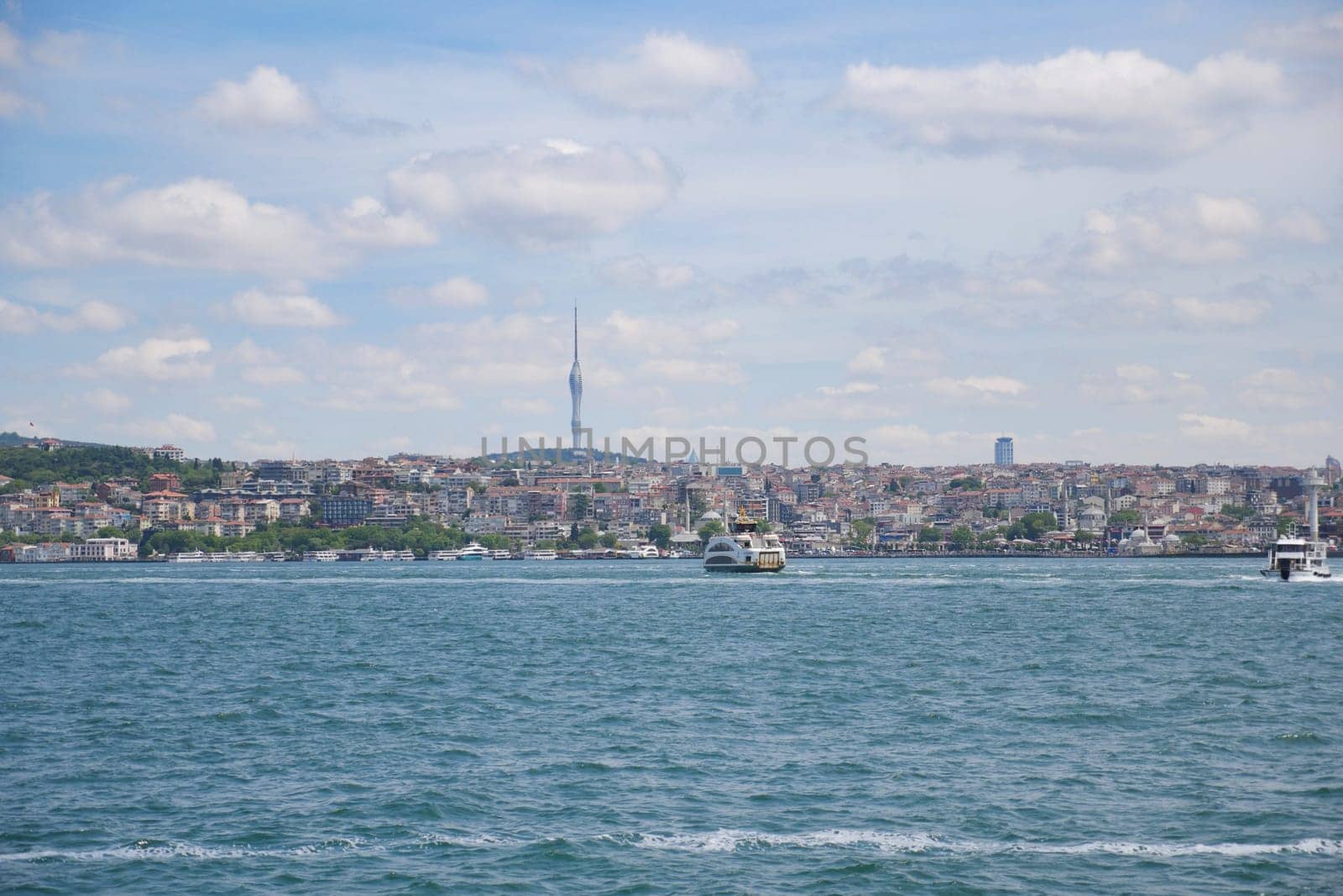 turkey istanbul 17 june 2023. Kucuk Camlica TV Radio Tower in Istanbul.