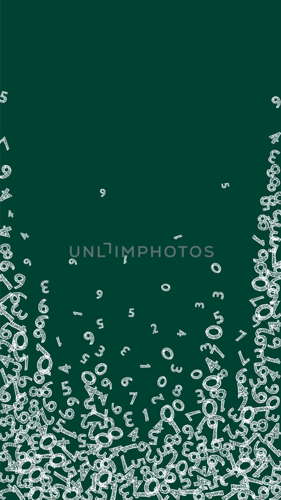 Concept of school background. Colorful childish falling letters of English language. Foreign languages study concept. Back to school banner .