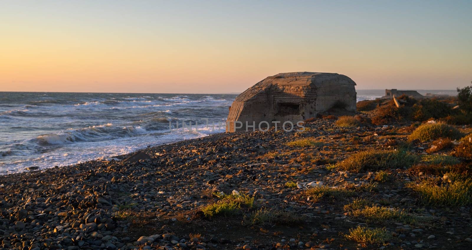 old machine gun bunker from the Greco-Turkish War by Mixa74