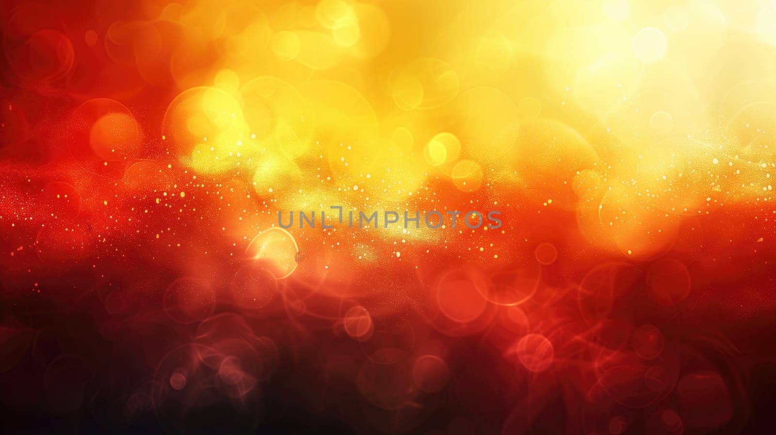Vibrant Sunset Gradient: Red, Orange, and Yellow Backgroun