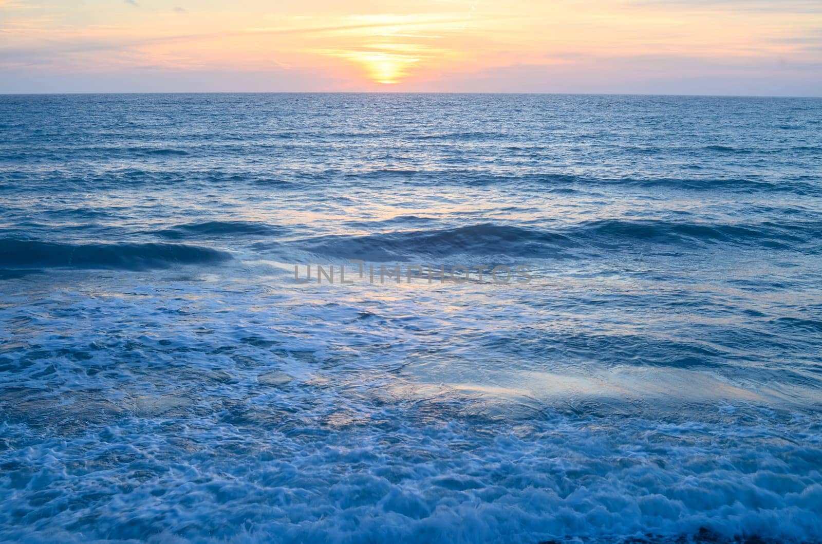 Natural landscape of beautiful rock in Mediterranean sea shore. by Mixa74