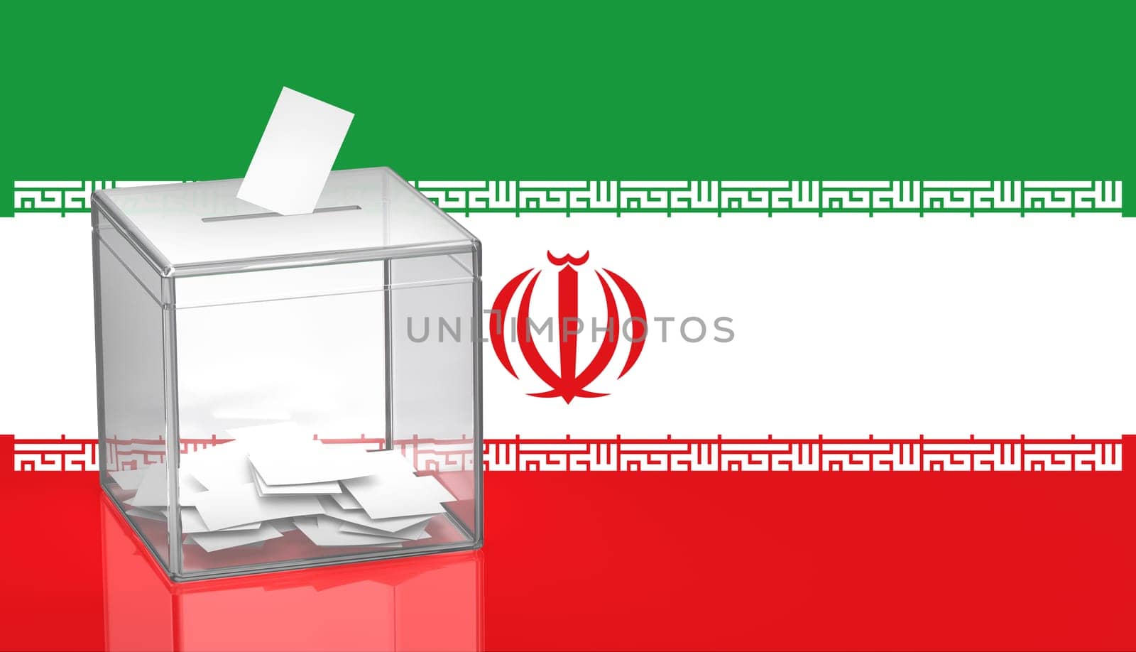 Concept image for elections in Iran by magraphics