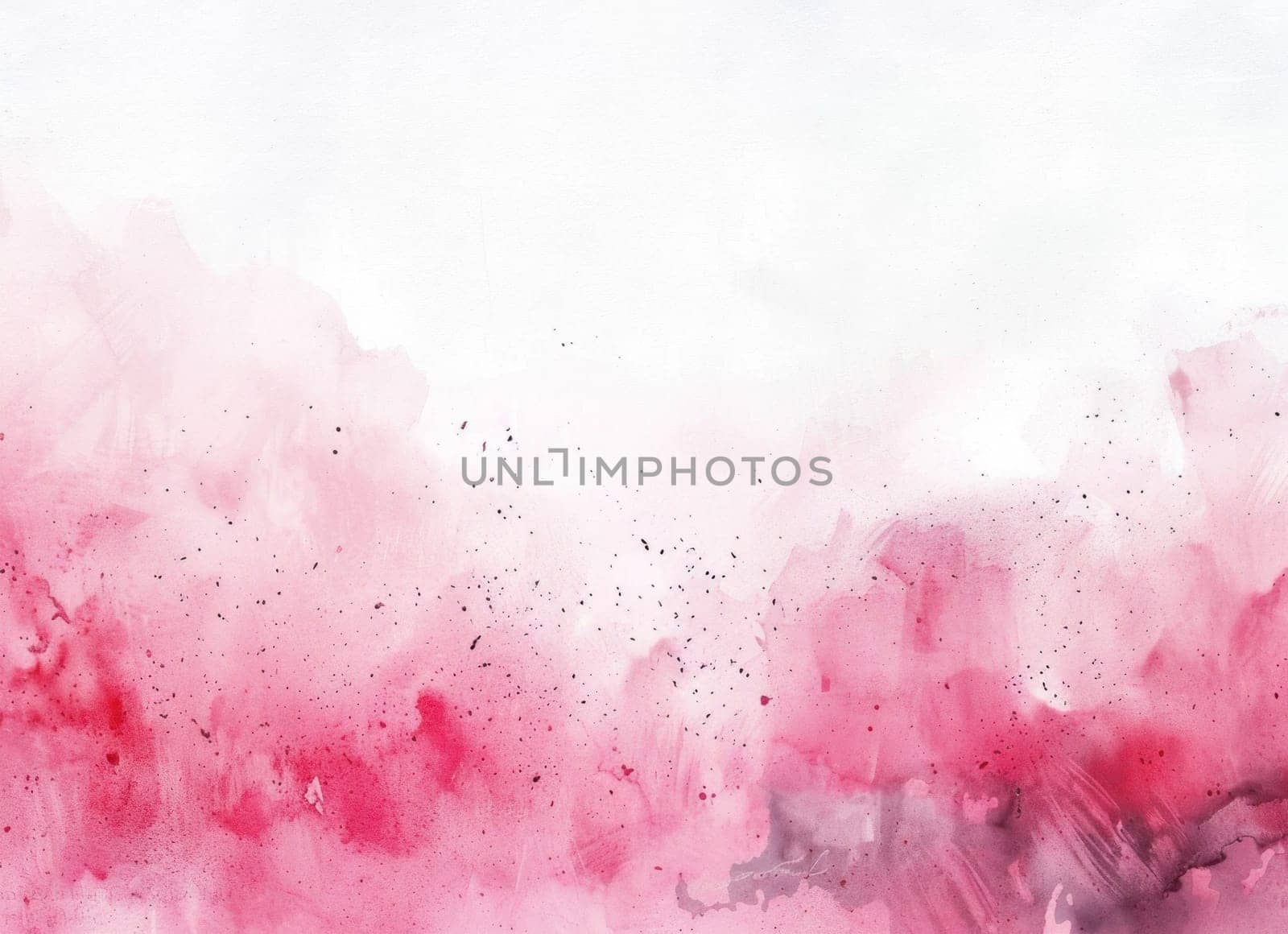 Abstract watercolor background with pink and purple splashes on a white background beauty in colorful motion and harmony by Vichizh