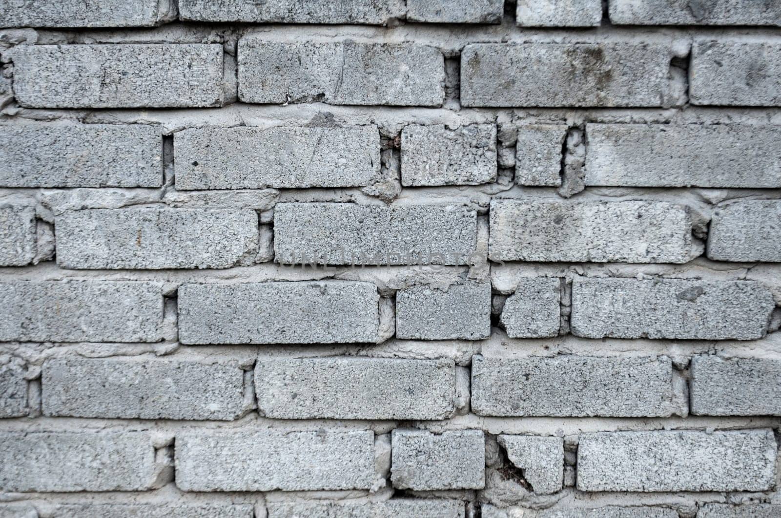 View of bricks. Construction concept.