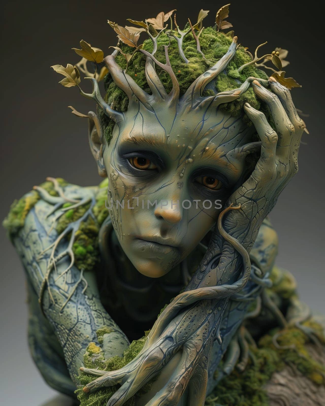 Forest spirit, creative nature concept. by Fischeron