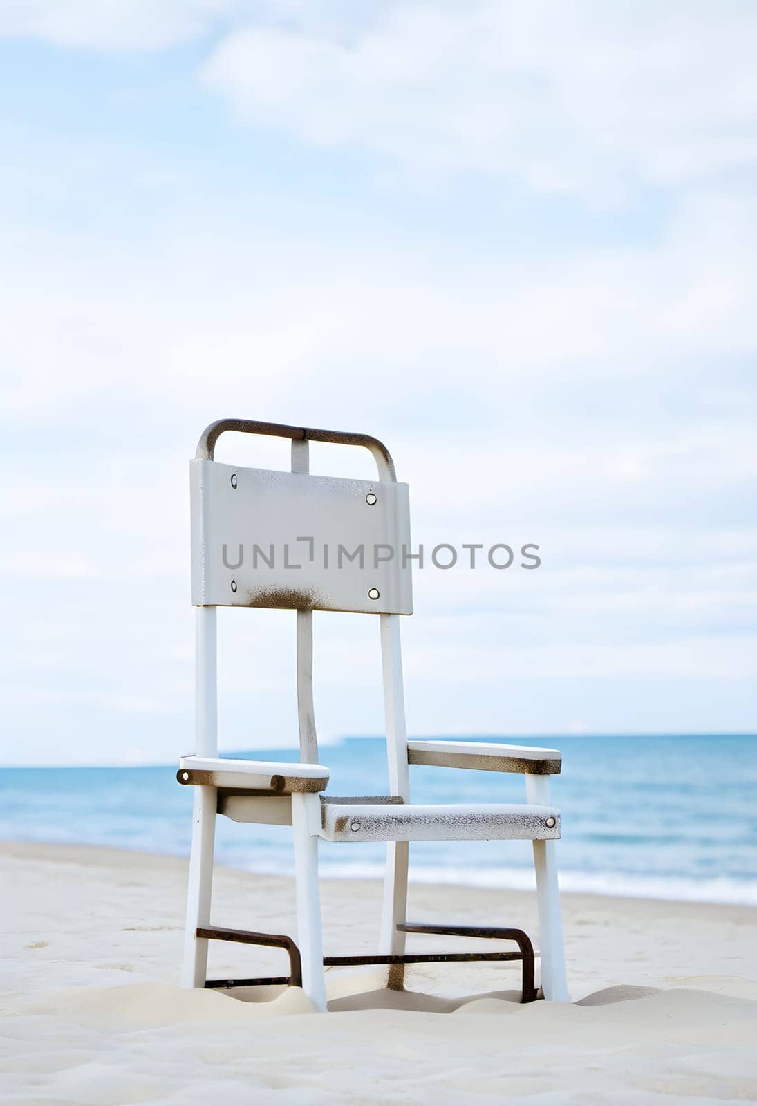 Tropical Escape: Relaxing by the Sea with Beach Chairs by Petrichor