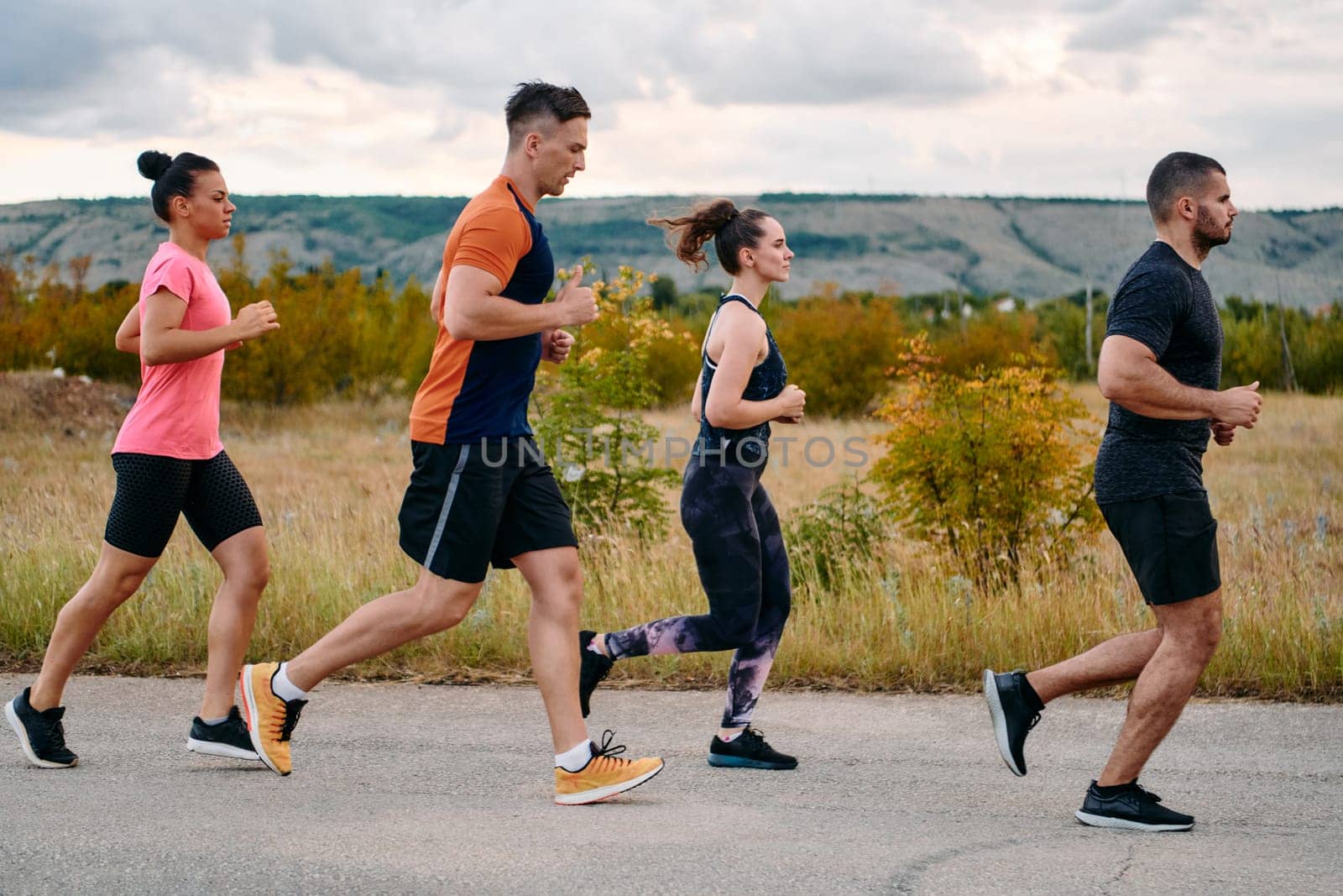 Preparation of the athletic team for the Athletic Marathon Journey by dotshock