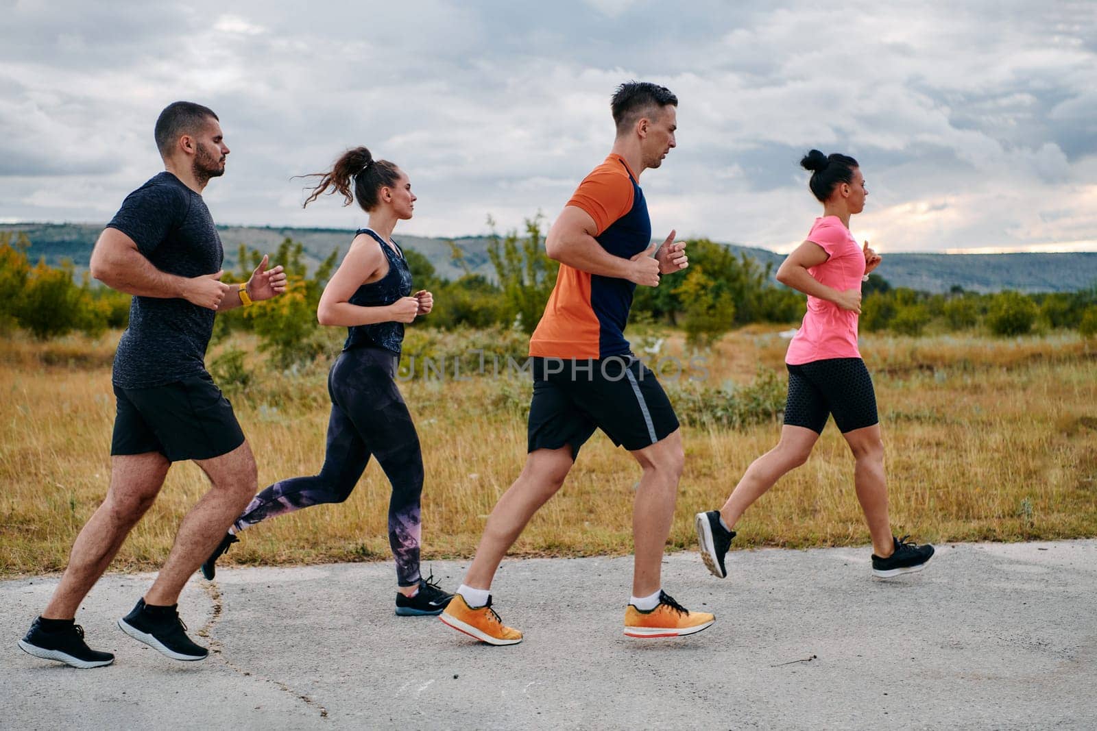 Preparation of the athletic team for the Athletic Marathon Journey by dotshock