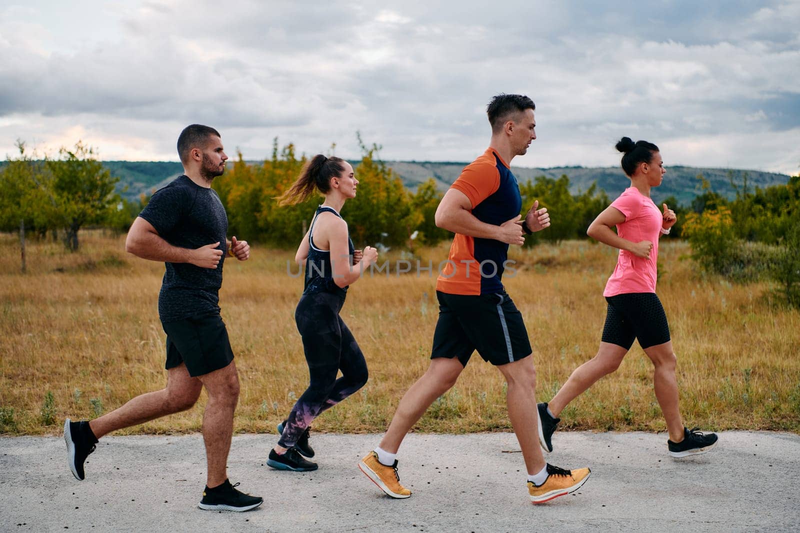 Preparation of the athletic team for the Athletic Marathon Journey by dotshock