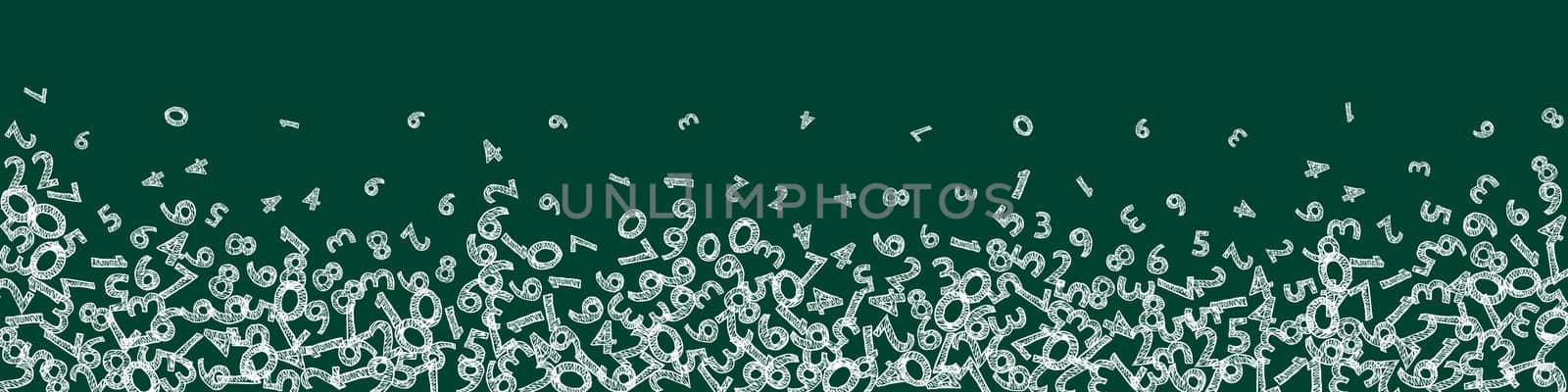 School notebook cover. Colorful childish floating letters of Latin alphabet. Foreign languages study concept. Back to school banner .