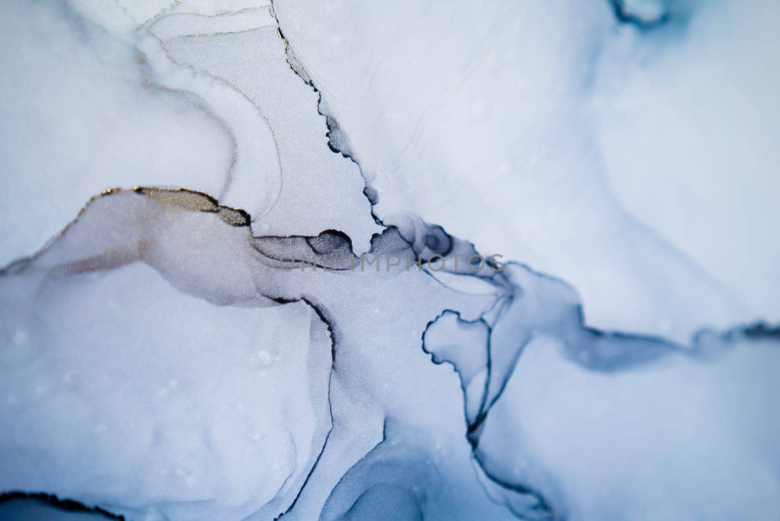 Part of original alcohol ink painting. Modern art. Abstract colorful background, wallpaper. Marble texture. Fluid Art for modern banners, ethereal graphic design.