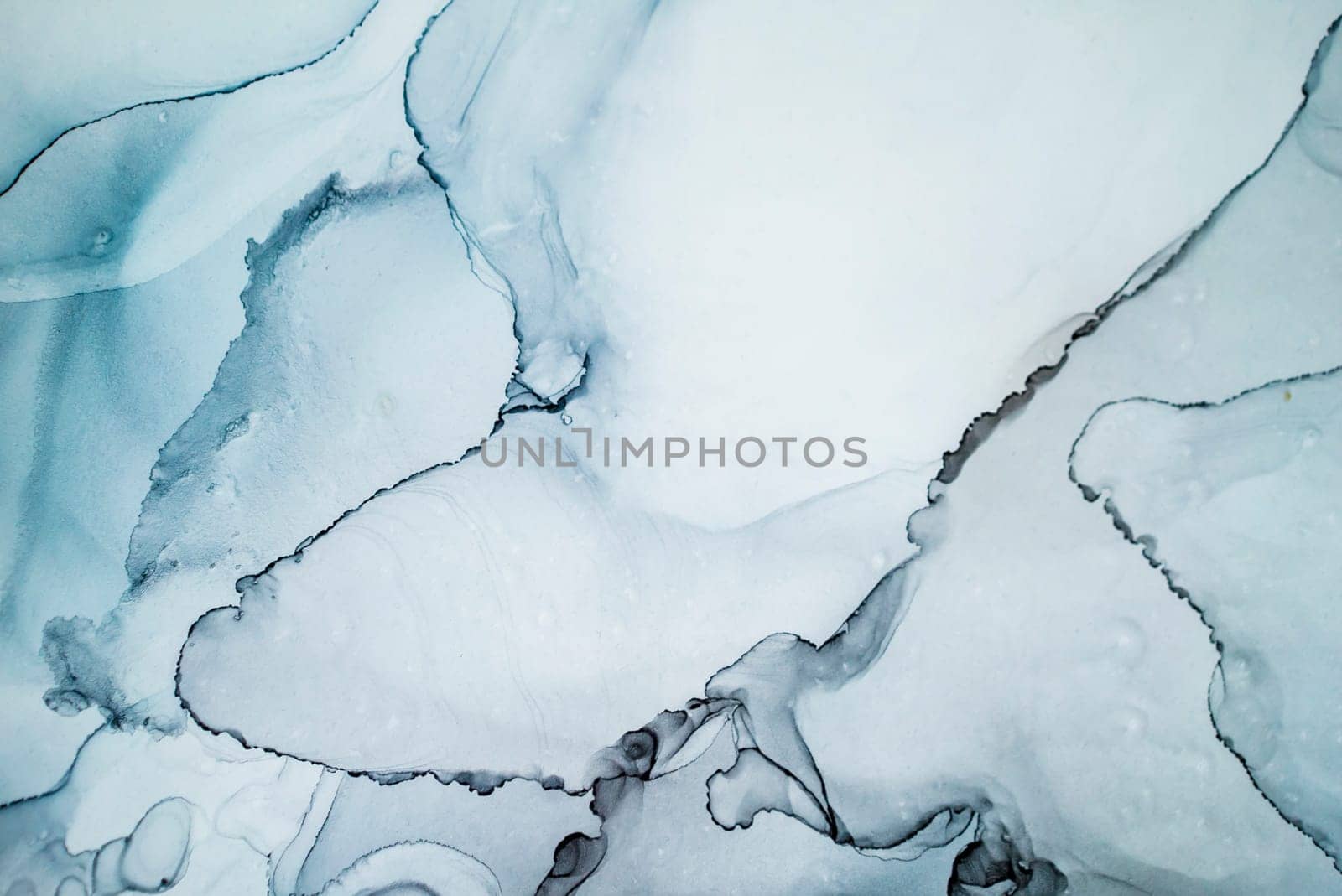 Part of original alcohol ink painting. Modern art. Abstract colorful background, wallpaper. Marble texture. Fluid Art for modern banners, ethereal graphic design.