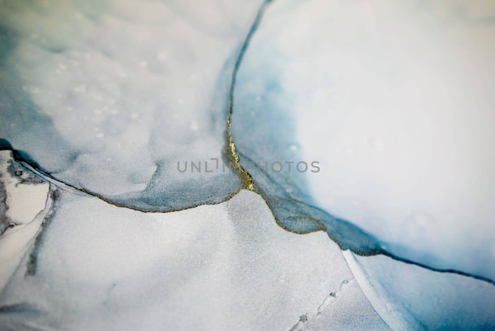 Part of original alcohol ink painting. Modern art. Abstract colorful background, wallpaper. Marble texture. Fluid Art for modern banners, ethereal graphic design.