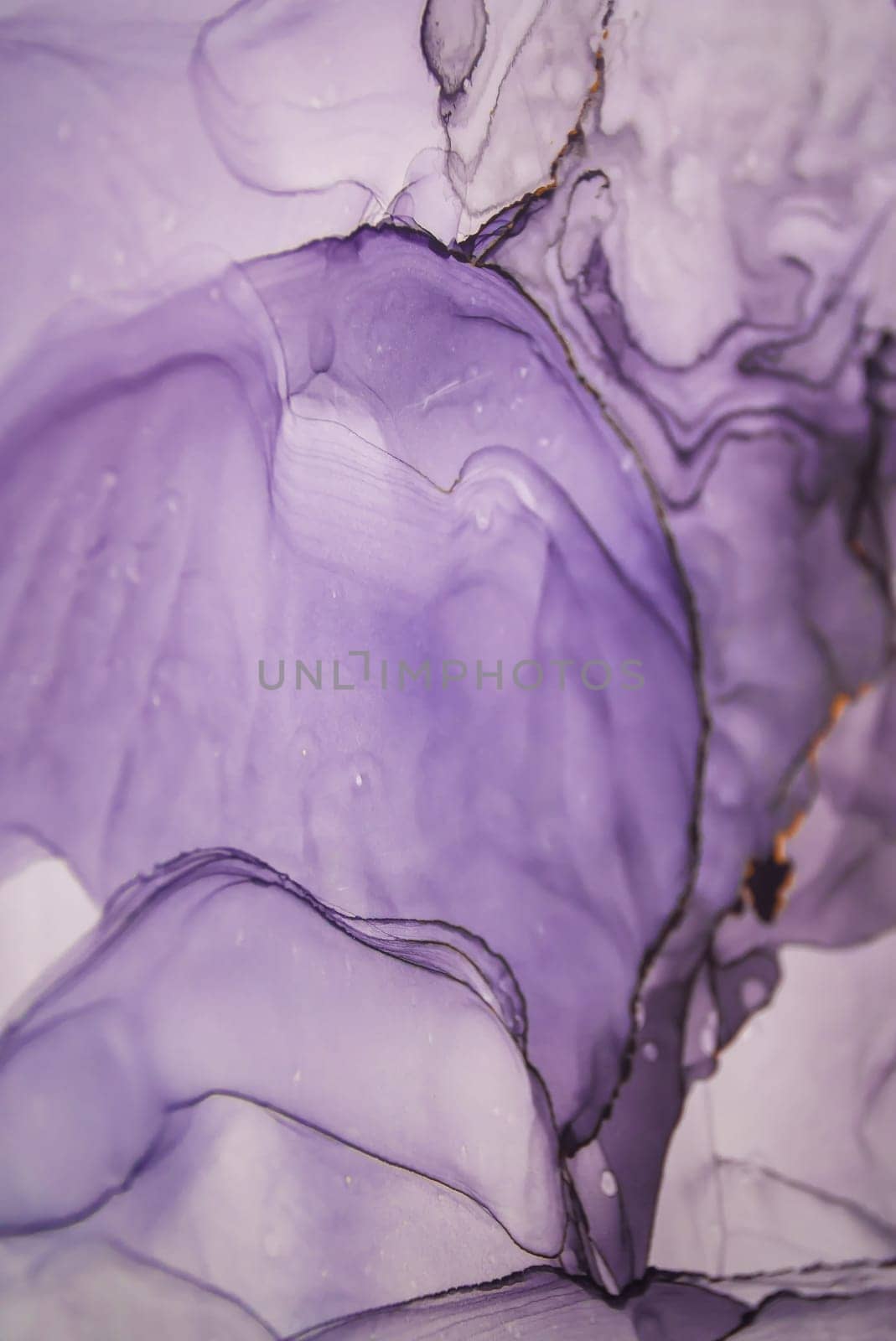 The picture is painted in alcohol ink. Abstraction will perfectly fit into a modern interior. Closeup of the painting. Colorful abstract painting background. Highly-textured paint.