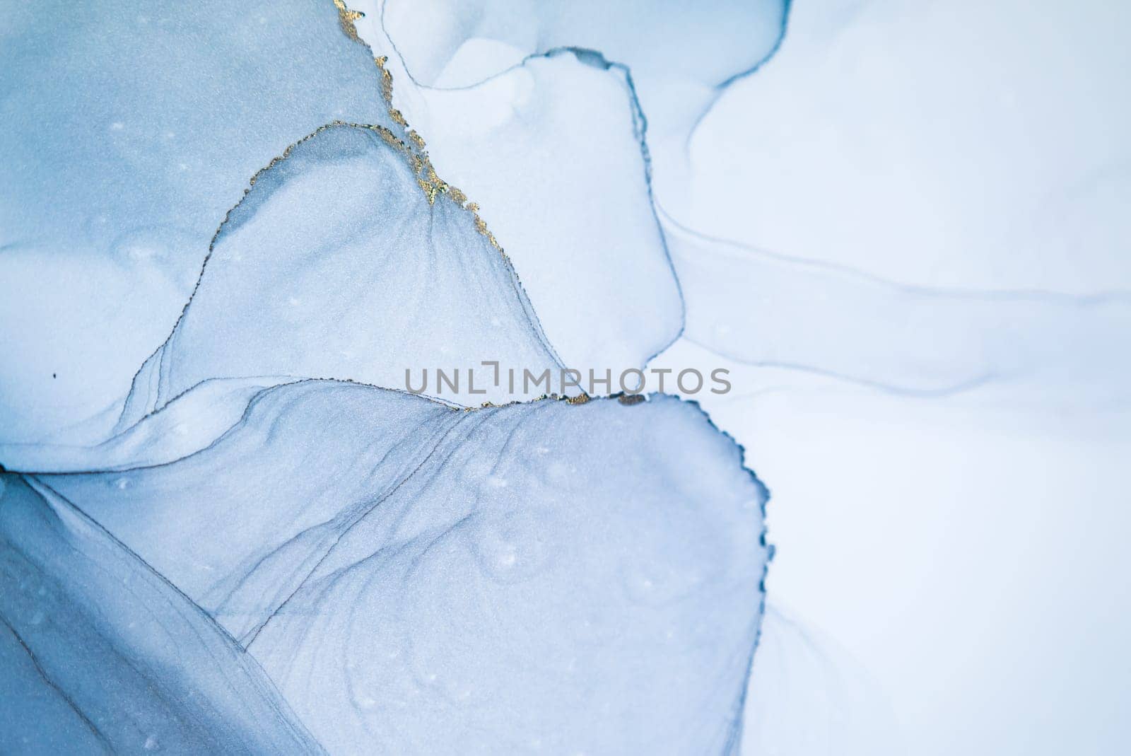 Part of original alcohol ink painting. Modern art. Abstract colorful background, wallpaper. Marble texture. Fluid Art for modern banners, ethereal graphic design.