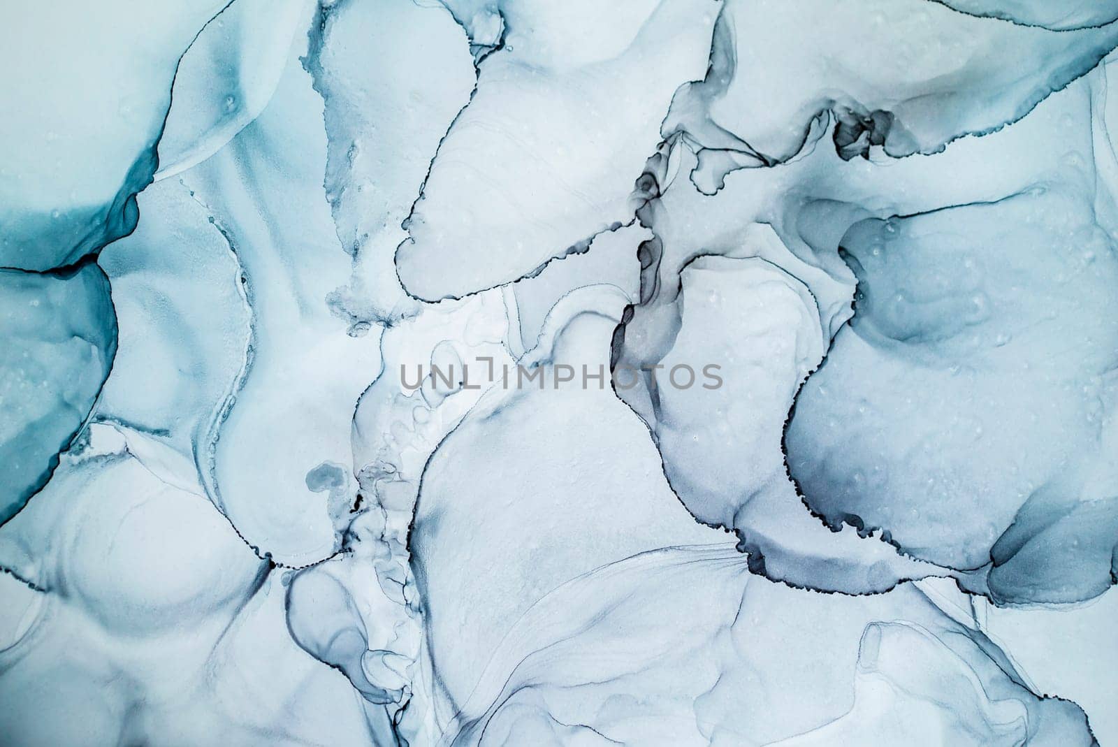 Part of original alcohol ink painting. Modern art. Abstract colorful background, wallpaper. Marble texture. Fluid Art for modern banners, ethereal graphic design.