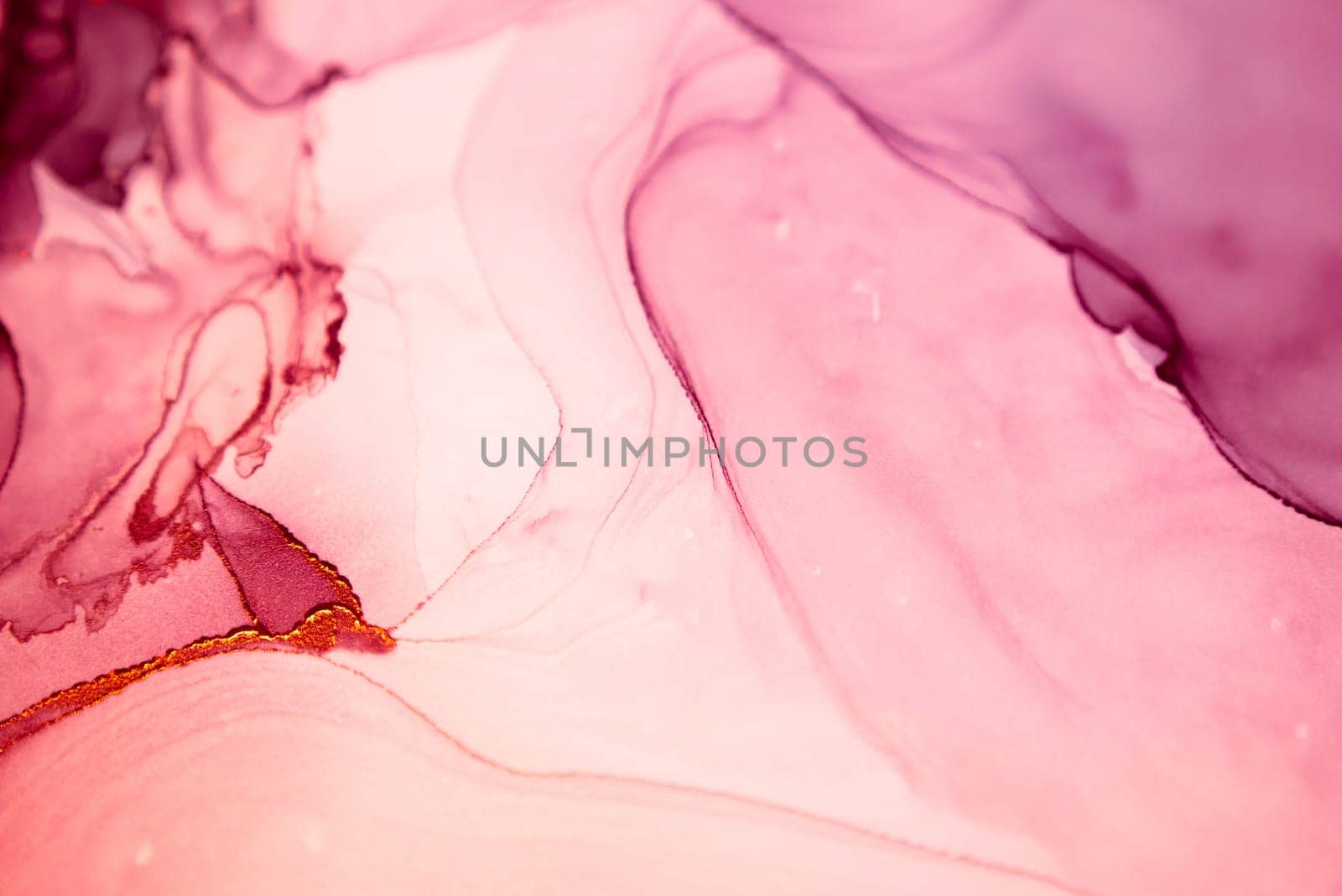The picture is painted in alcohol ink. Abstraction will perfectly fit into a modern interior. Closeup of the painting. Colorful abstract painting background. Highly-textured paint.