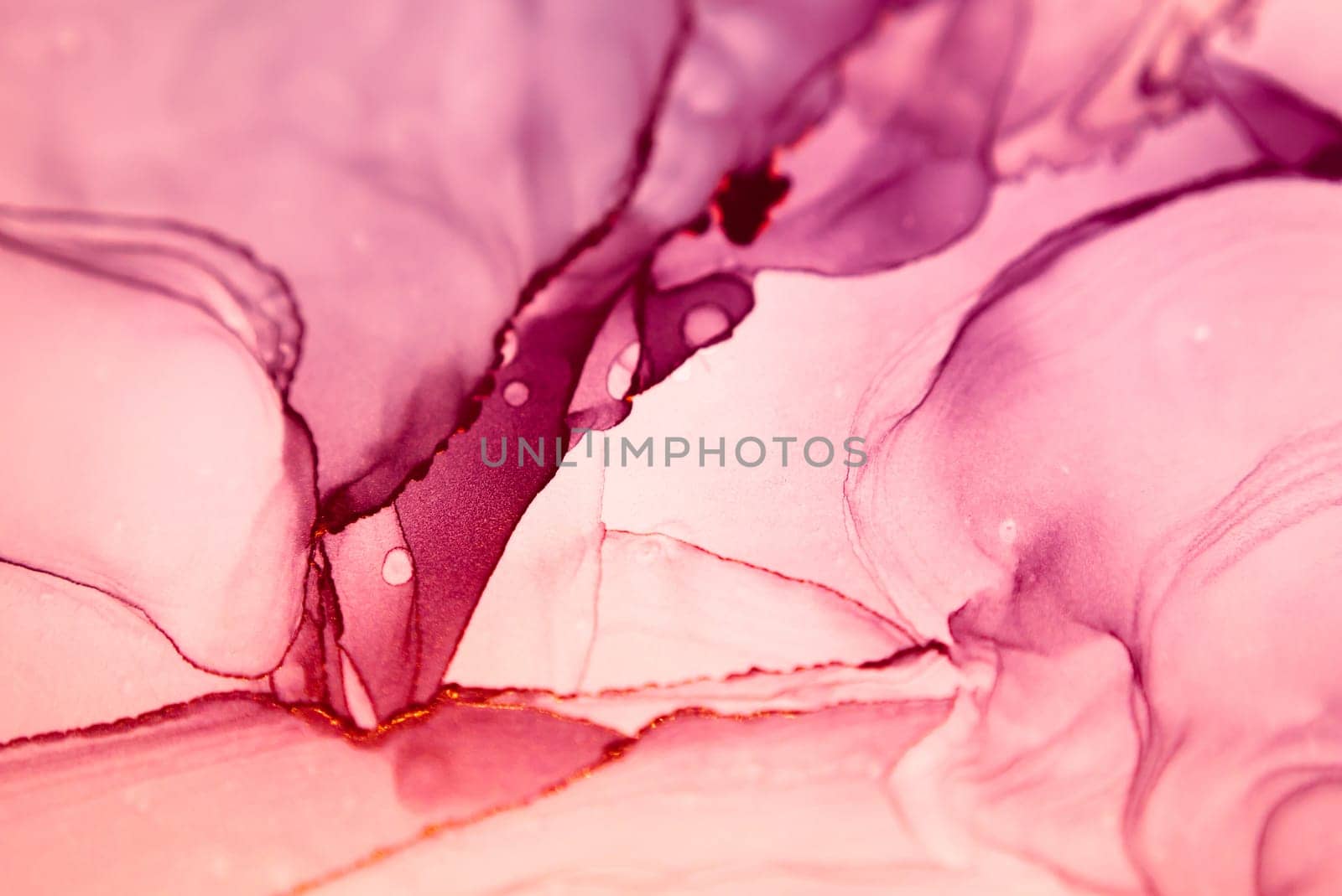The picture is painted in alcohol ink. Abstraction will perfectly fit into a modern interior. Closeup of the painting. Colorful abstract painting background. Highly-textured paint.