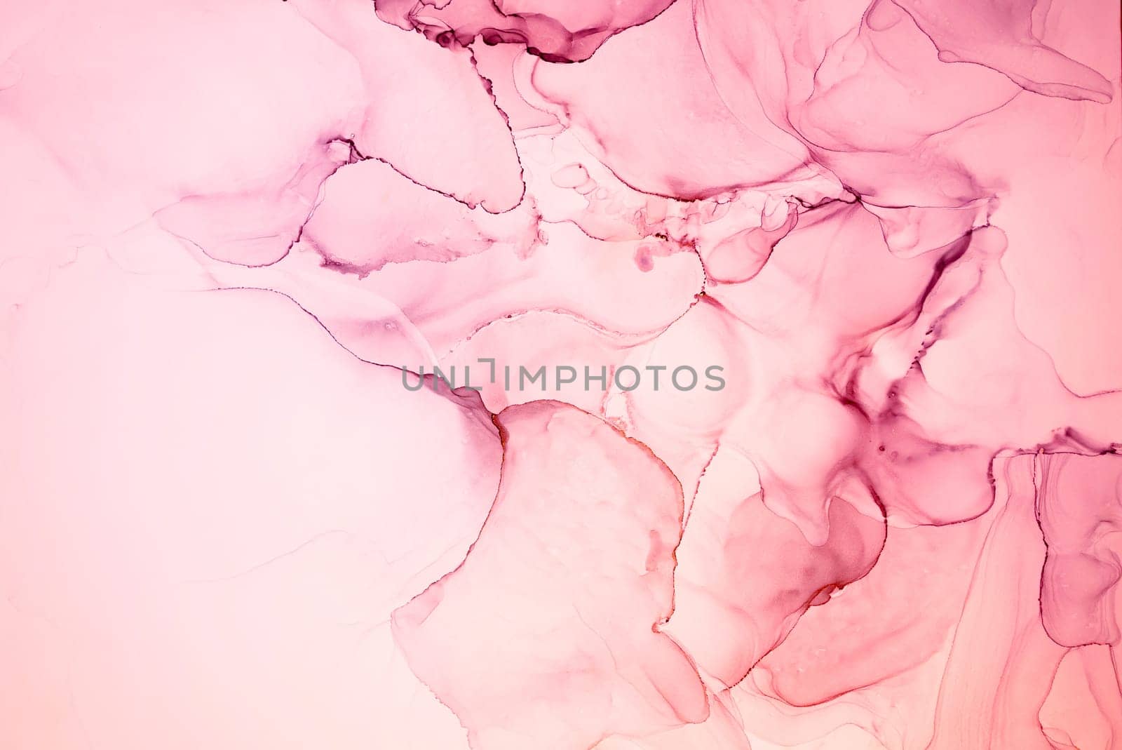The picture is painted in alcohol ink. Abstraction will perfectly fit into a modern interior. Closeup of the painting. Colorful abstract painting background. Highly-textured paint.