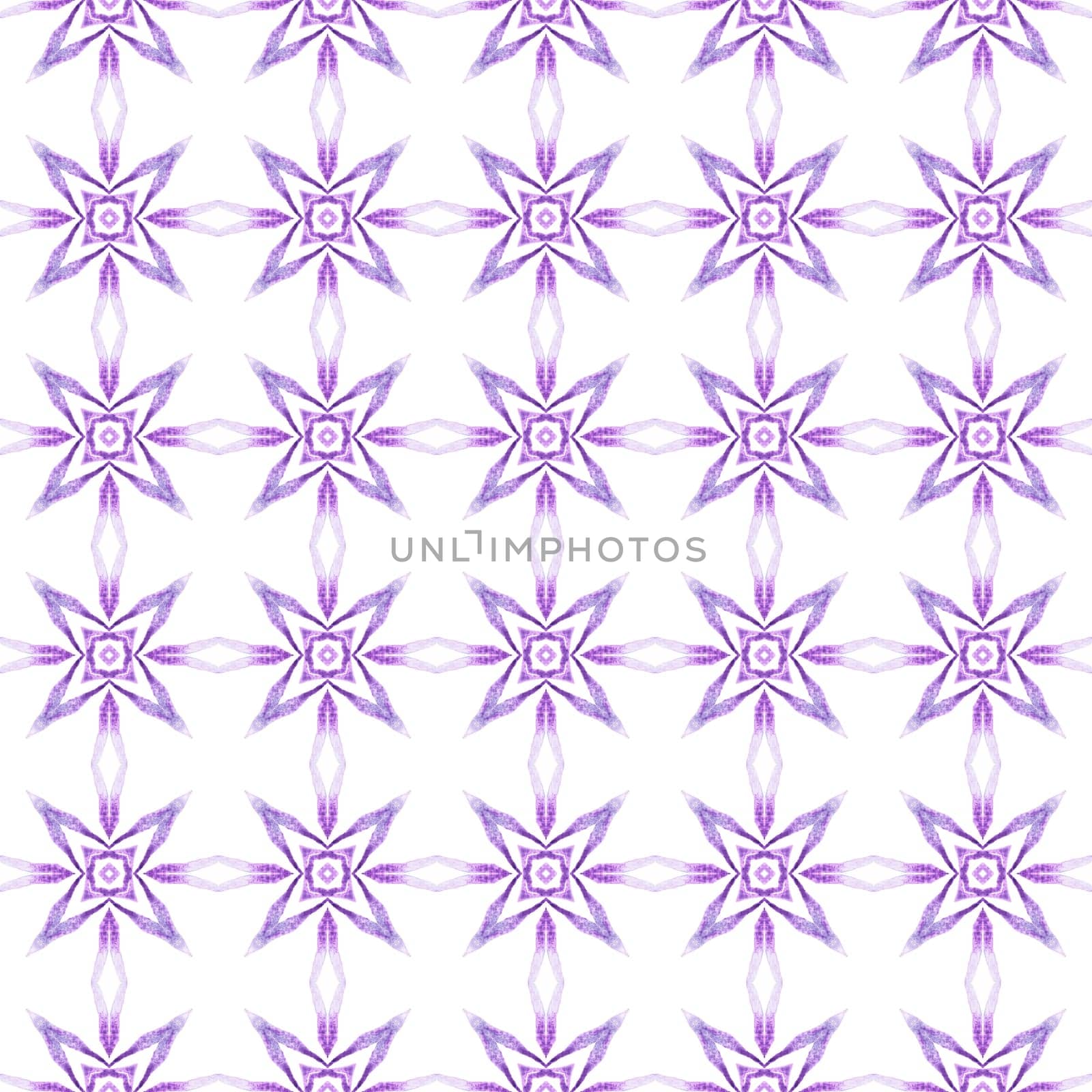 Tropical seamless pattern. Purple sightly boho chic summer design. Hand drawn tropical seamless border. Textile ready eminent print, swimwear fabric, wallpaper, wrapping.
