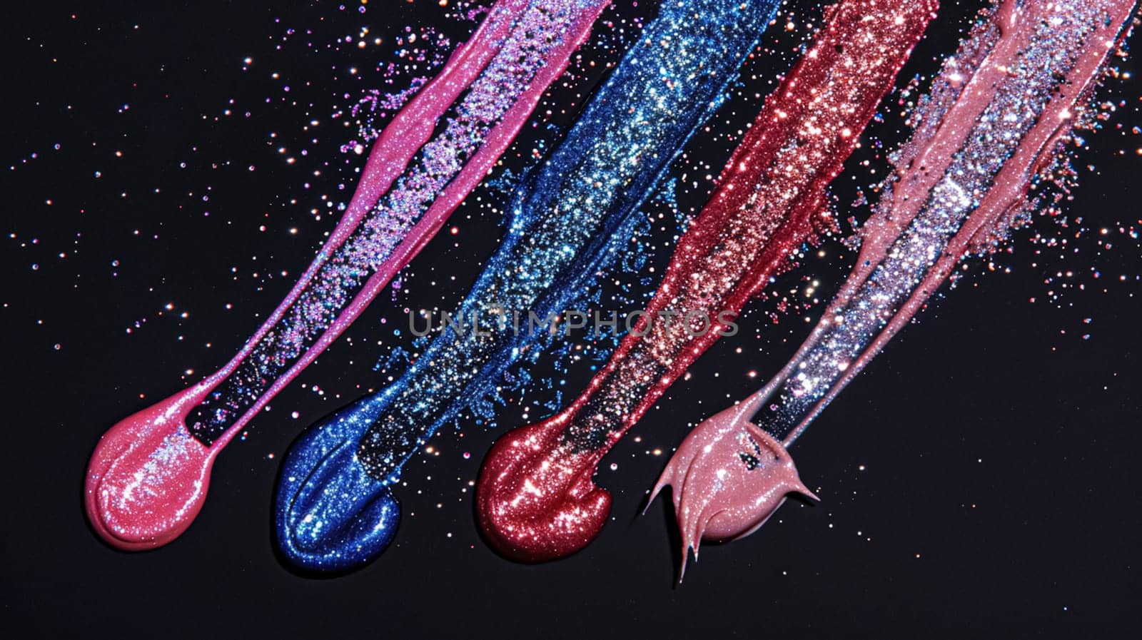 Beauty product and cosmetics texture, makeup shimmer glitter, blush eyeshadow powder as abstract luxury cosmetic background art