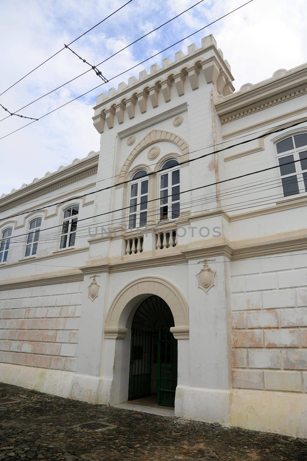 salvador, bahia, brazil - may 8, 2023: view of the fort of Santo Antonio Alem do Carmo in the Historic Center region in the city of Salvador.