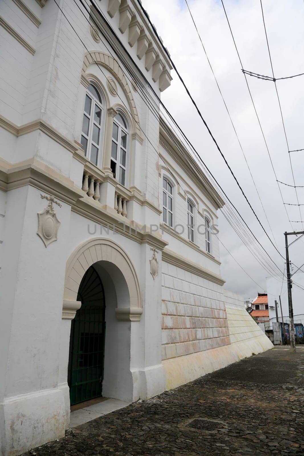 salvador, bahia, brazil - may 8, 2023: view of the fort of Santo Antonio Alem do Carmo in the Historic Center region in the city of Salvador.